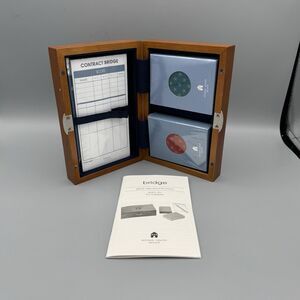 Michaels Graves Design Bridge 2 Deck Card Bx Set Gm Rules Intructions Score Pad